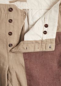 Paul Stuart Tan Contrast Envelope Pocket Pant, thumbnail 2