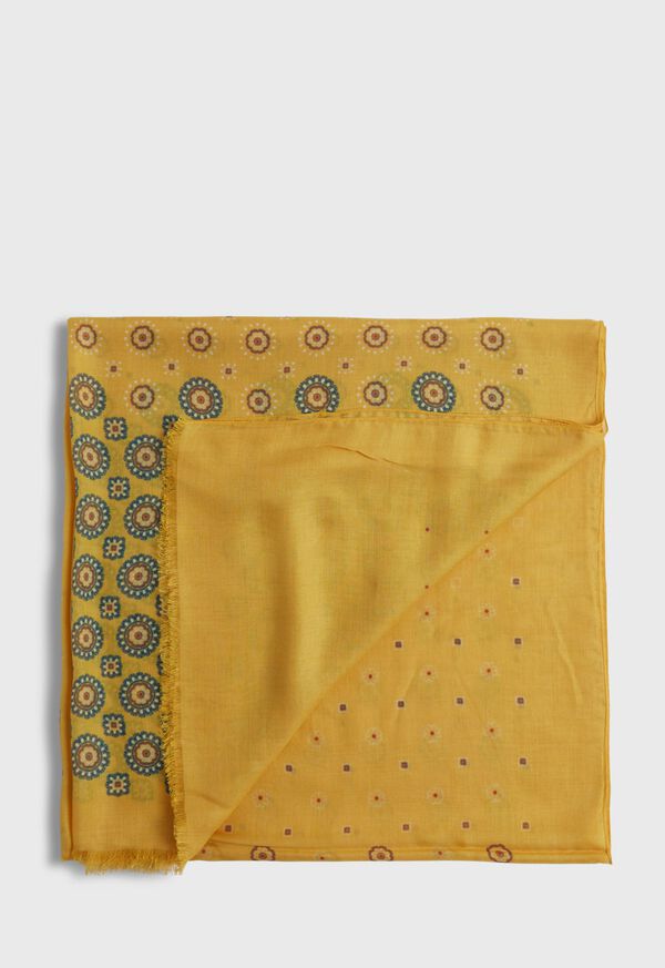 Paul Stuart Modal Medallion Print Scarf, image 1