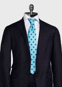Paul Stuart Oval Deco Print Tie, thumbnail 2