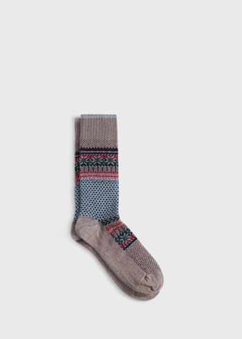 Paul Stuart Fair Isle Sock