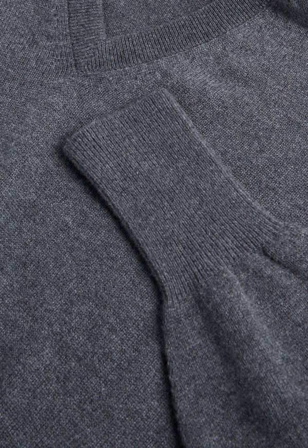 Paul Stuart Classic Cashmere V-Neck Sweater, image 2