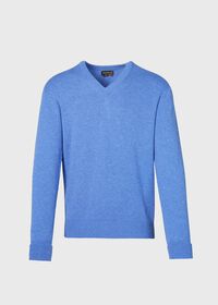 Paul Stuart Classic Cashmere V-Neck Sweater, thumbnail 1