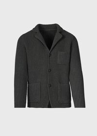 Paul Stuart Ribbed Sweater Jacket, thumbnail 1