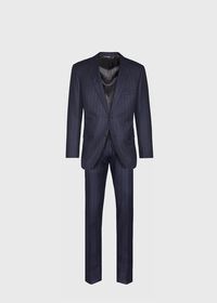 Paul Stuart Tonal Blue Stripe Suit, thumbnail 1