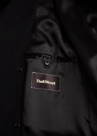 Paul Stuart Cashmere Double Breasted Overcoat with Rabbit Fur Collar, thumbnail 5