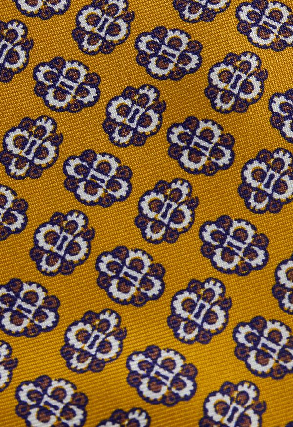 Paul Stuart Large Medallion Print Ascot, image 3