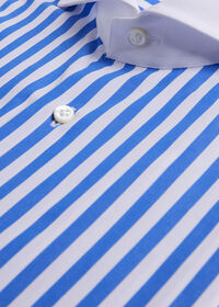Paul Stuart Spread Collar Stripe Dress Shirt, thumbnail 3