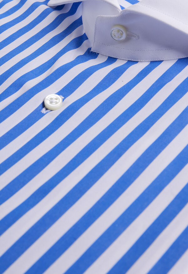 Paul Stuart Spread Collar Stripe Dress Shirt, image 3