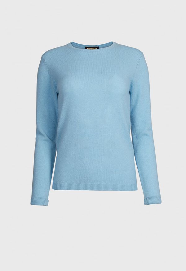 Paul Stuart Classic Single Ply Cashmere Crewneck Sweater, image 1
