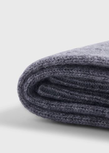 Paul Stuart Cashmere Ribbed Sock