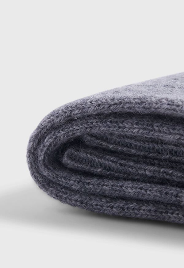 Paul Stuart Cashmere Ribbed Sock, image 2