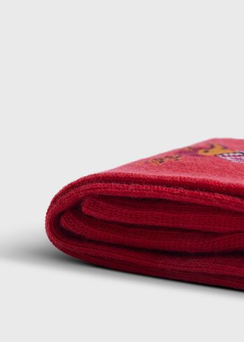 Paul Stuart Prancer Holiday Sock