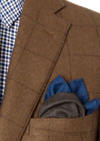 Paul Stuart Camel Hair Windowpane Sports Jacket, thumbnail 2