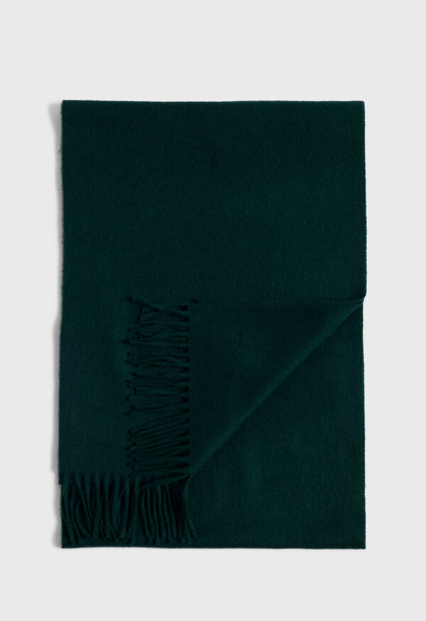 Paul Stuart Cashmere Scarf with Fringe, image 1