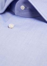 Paul Stuart Solid Spread Collar Dress Shirt, thumbnail 2