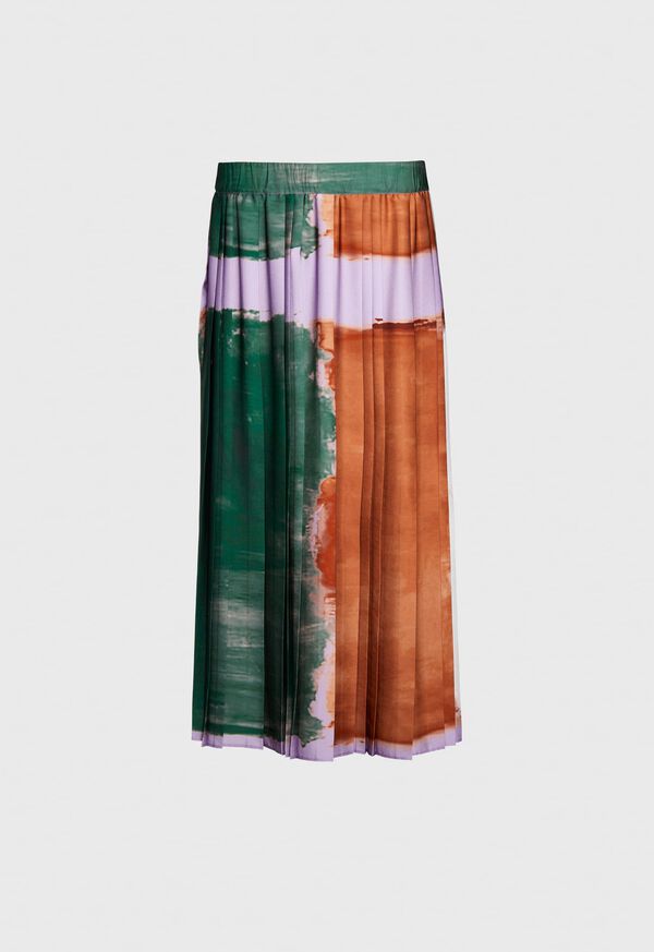 Paul Stuart Abstract Print Skirt, image 1