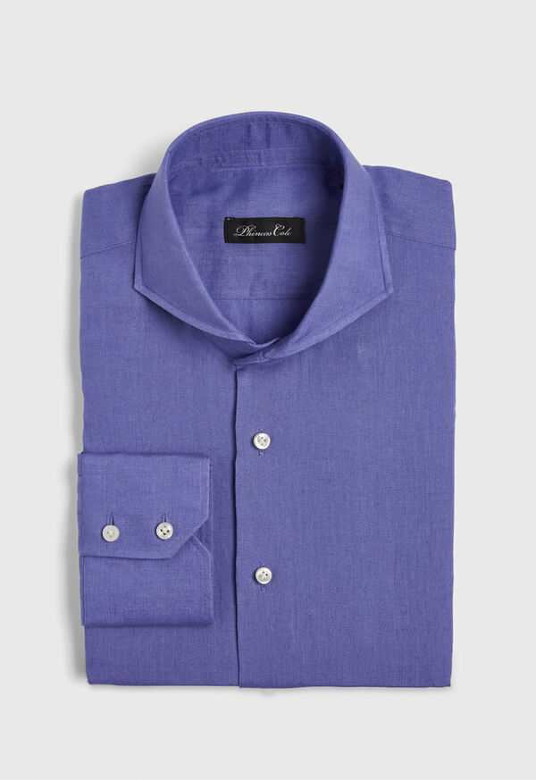 Paul Stuart Washed Linen Sport Shirt, image 1