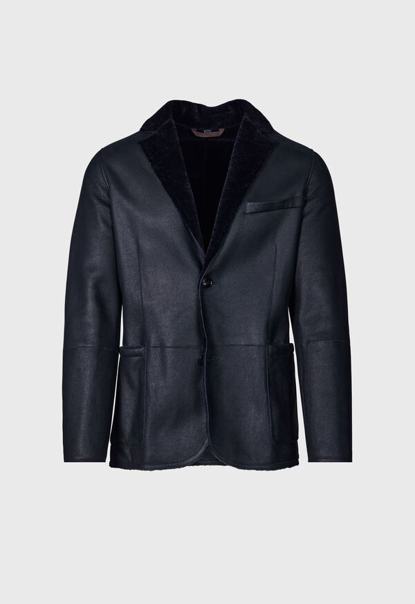 Paul Stuart Shearling Blazer, image 1