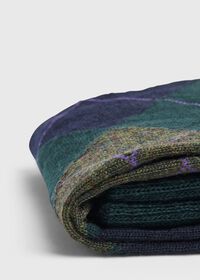 Paul Stuart Deerhead Motif Argyle Wool Sock, thumbnail 2