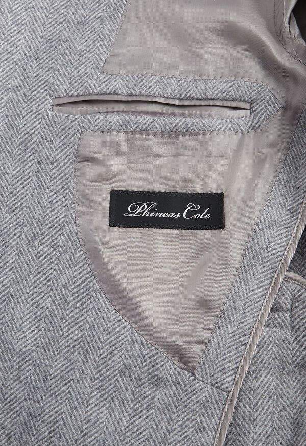 Paul Stuart Cashmere Herringbone Jacket, image 3