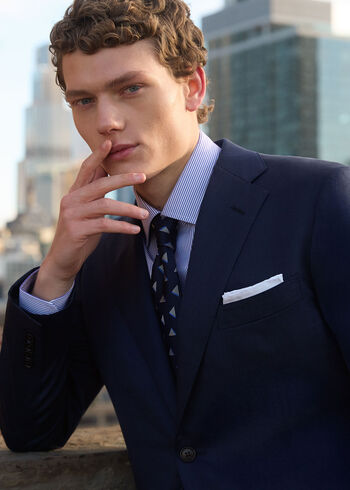 Paul Stuart Handmade Micro Stripe Dress Shirt