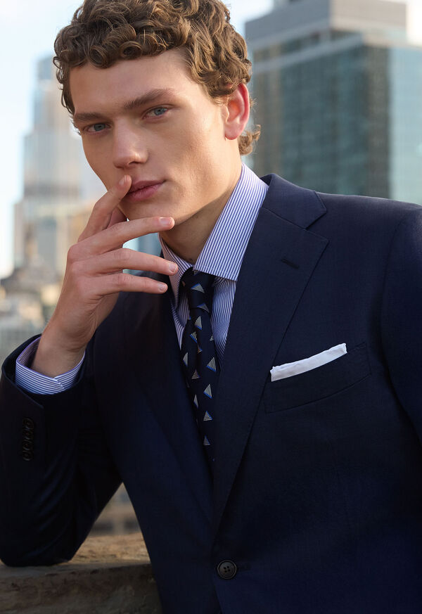 Paul Stuart Handmade Micro Stripe Dress Shirt, image 2