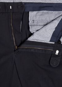 Paul Stuart Navy Cotton Stretch Pant, thumbnail 2