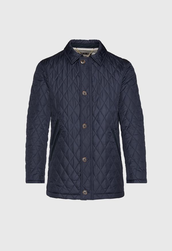 Paul Stuart Diamond Quilted Barn Coat, image 1