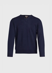 Paul Stuart Lightweight Cashmere V Neck Sweater, thumbnail 1
