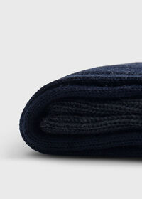Paul Stuart Wool Ribbed Sock with Contrast Trim, thumbnail 2