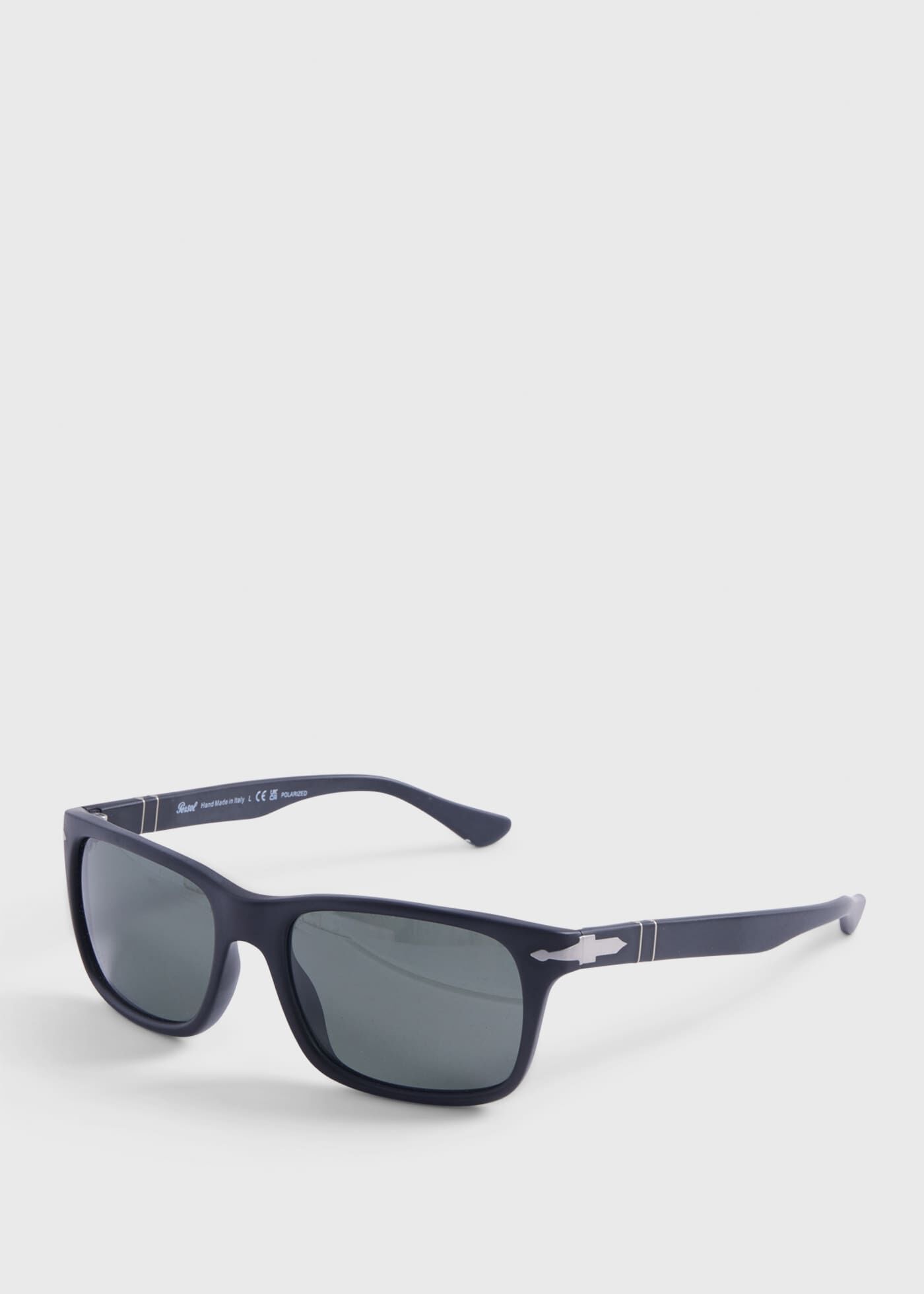 Persol Classic Havana Sunglasses with Green Lens