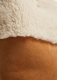 Paul Stuart Shearling Tote, thumbnail 4