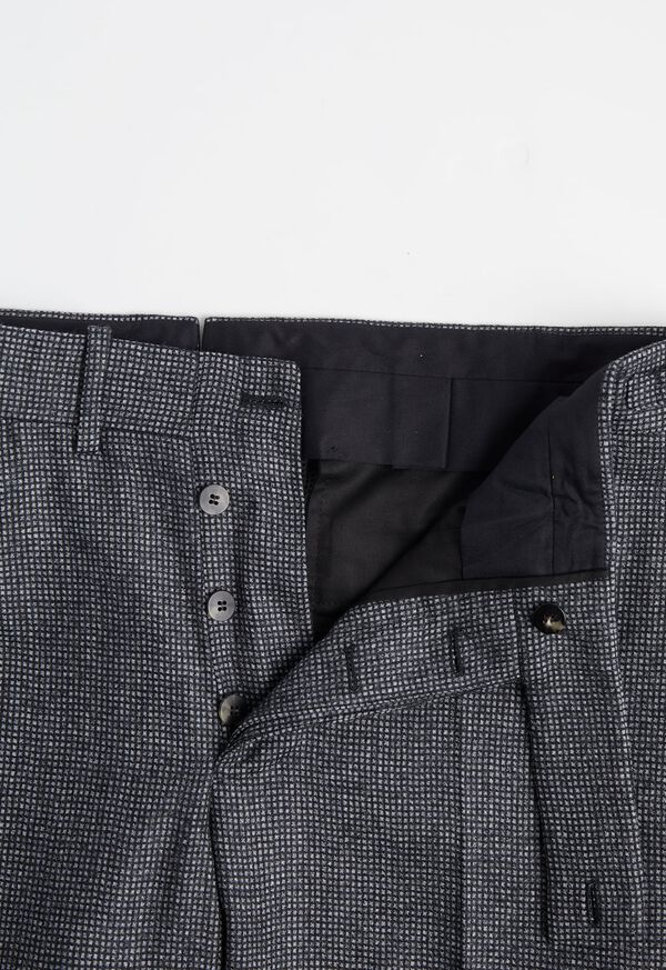Paul Stuart Grey Micro Pattern Suit, image 6