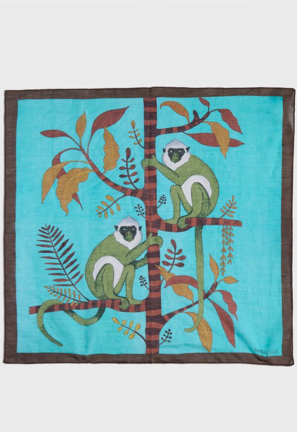 Paul Stuart Animal Print Bandana, image 3