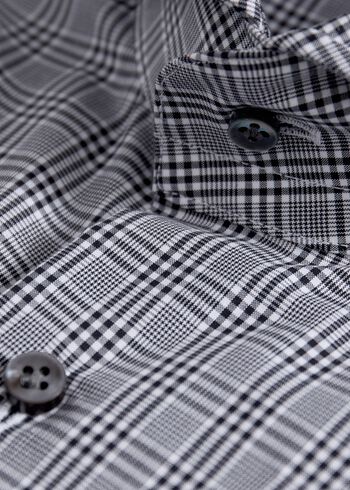 Paul Stuart Micro Plaid Dress Shirt