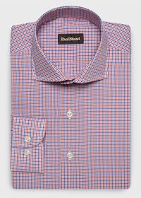 Paul Stuart Cotton Mini Check Sport Shirt, thumbnail 1