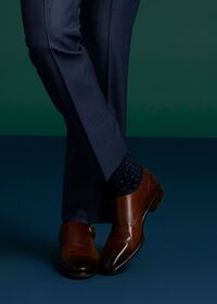 Paul Stuart Giordano Leather Monk Strap, thumbnail 3