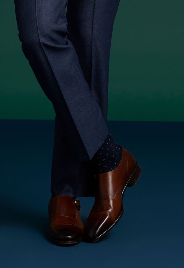 Paul Stuart Giordano Leather Monk Strap, image 3