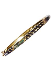 Paul Stuart Jan Leslie Hinge Clasp Bangle Bracelet, thumbnail 1