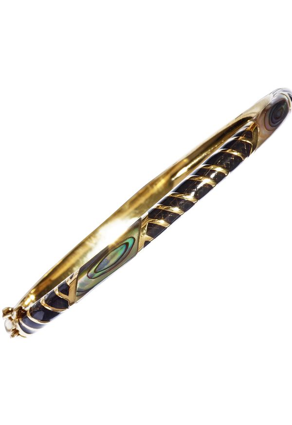 Paul Stuart Jan Leslie Hinge Clasp Bangle Bracelet, image 1