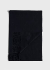 Paul Stuart Cashmere Scarf with Fringe, thumbnail 1