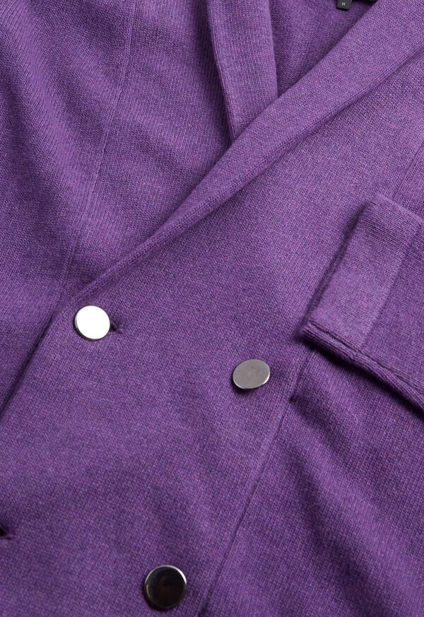 Paul Stuart Double Breasted Shawl Collar Knit Jacket, image 2