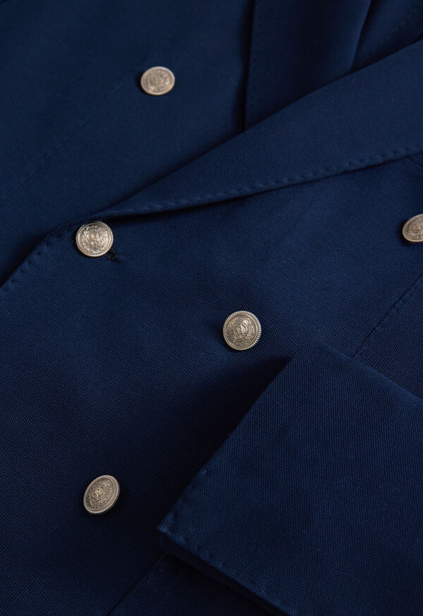 Paul Stuart Double Breasted Navy Jacket, image 2