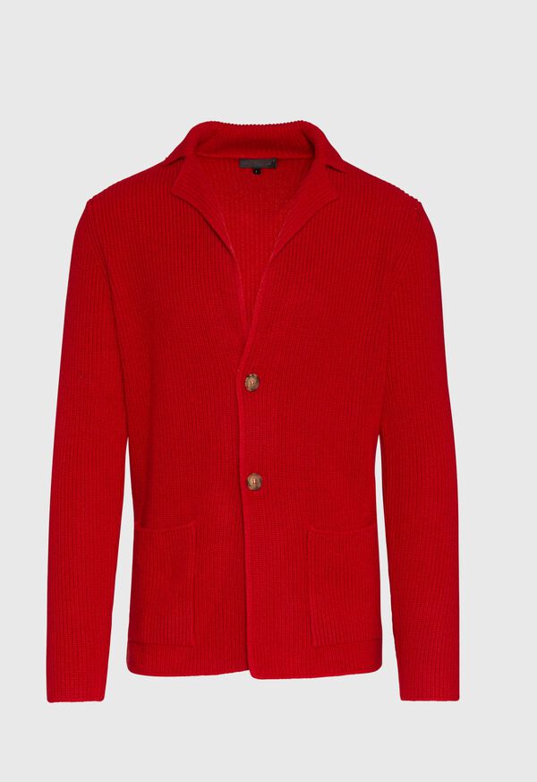 Paul Stuart Cashmere Shawl Collar Cardigan, image 1