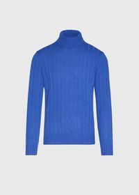 Paul Stuart Cashmere Rib Turtleneck Sweater, thumbnail 1