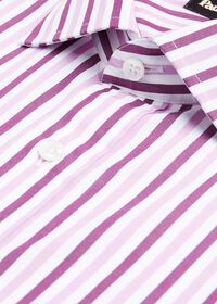 Paul Stuart Pink Wide Stripe Dress Shirt, thumbnail 2