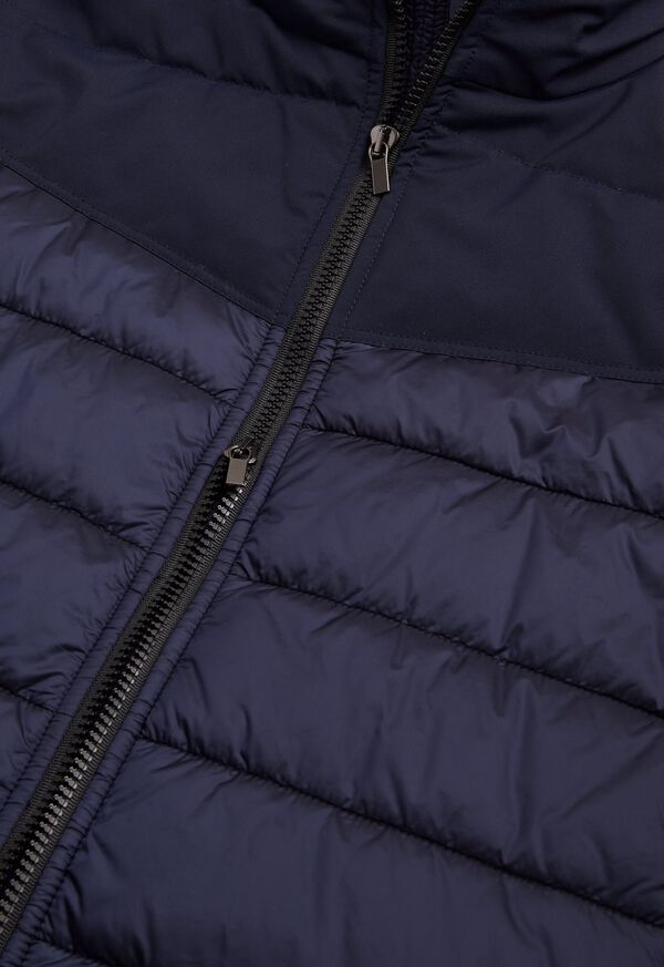 Paul Stuart Puffer Jacket With Tonal Shoulder Contrast Fabric, image 3