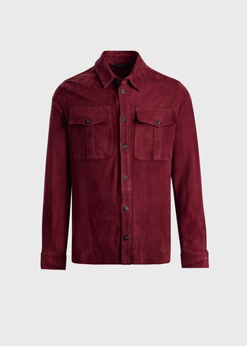 Paul Stuart Suede Shirt Jacket