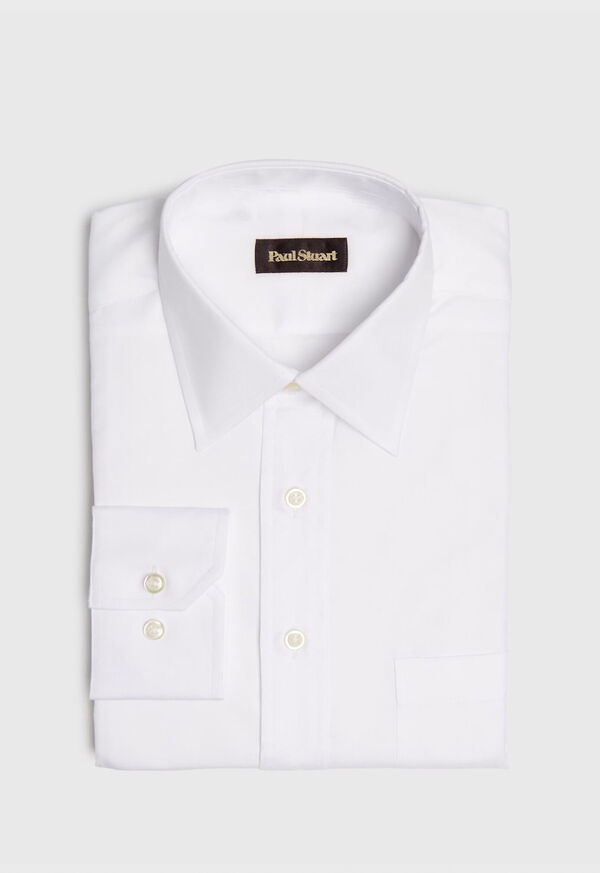 Paul Stuart Super 140s 2-Ply Pinpoint Cotton Dress Shirt, image 1