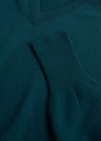 Paul Stuart Classic Cashmere Double Ply V-Neck Sweater, thumbnail 44